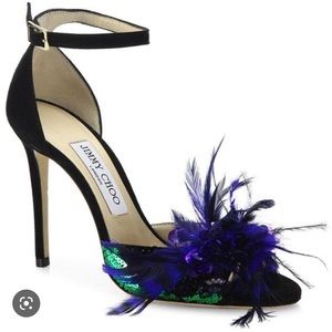 Jimmy choo Annie 100 sequin heels.